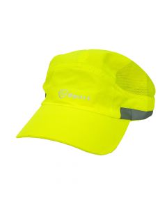 Gorra para hombre estampado sport detalle malla verde