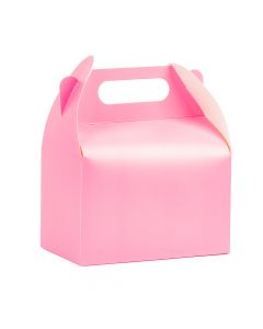 Caja cartón lisa 15x9.2x16.5cm 8pzas rosado