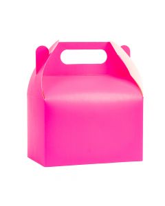 Caja cartón lisa 15x9.2x16.5cm 8und fucsia