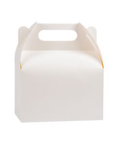 Caja cartón lisa 15x9.2x16.5cm 8und blanco