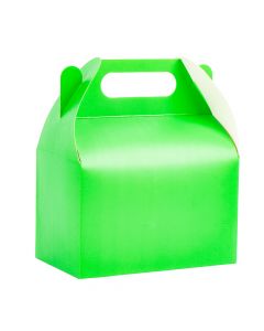 Caja cartón lisa 15x9.2x16.5cm 8und verde