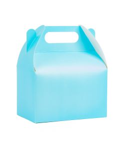 Caja cartón lisa 15x9.2x16.5cm celeste