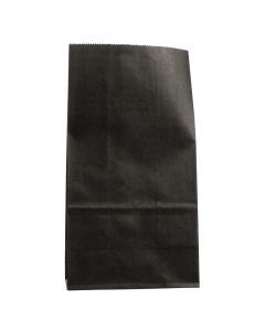 Bolsa papel lisa 24x13x8cm negro