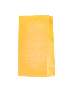 Bolsa papel kraft lisa 17x5.5x9cm 12und