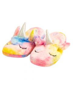 Pantufla afelpada figura unicornio 36-37 multicolor