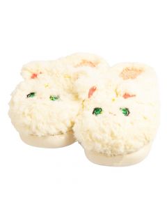 Pantufla afelpada para dama artemis sailor moon 36-37 blanco