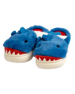 Pantufla forma tiburón afelpada 36-37 multicolor
