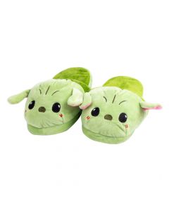 Pantufla afelpada figura yoda 34-35 verde