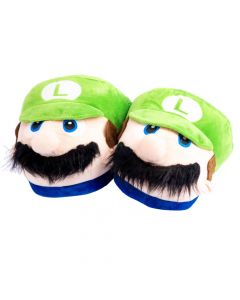 Pantufla afelpada figura luigi 40-41 multicolor