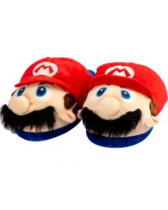 Pantufla afelpada figura Mario 40/41 multicolor