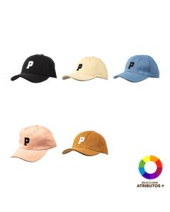 Gorra bordada con relieve