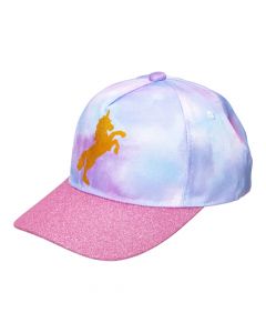 Gorra unicornio niña multicolor