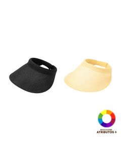 Sombrero dama textura negro