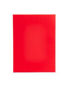 Caja cartón lisa rectangular s rojo