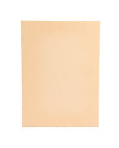 Caja cartón lisa rectangular L crema