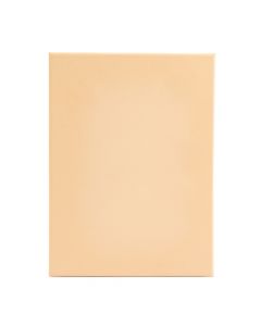 Caja cartón lisa rectangular S crema