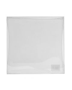 Caja lisa con tapa transparente