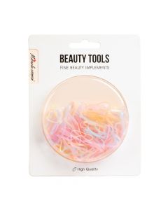 Liga para cabello lisa 100und multicolor