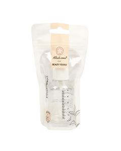 Envase 50ml transparente blanco