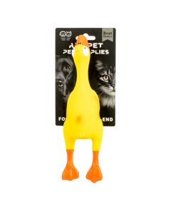 Juguete hule para mascota ave