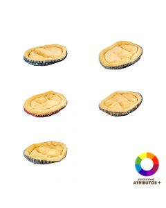 Cama mascota grande afelpada