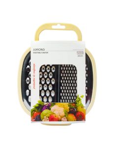 Recipiente plástico con rallador 25cm