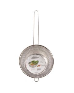 Colador acero inoxidable 19.5cm plateado