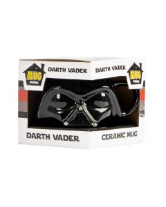 Jarra porcelana figura darth vader negro