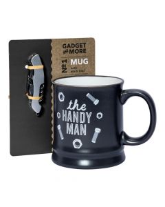 Jarra porcelana con herramienta