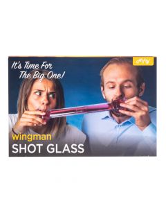 Juego plástico shot wingman transparente