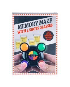 Juego para adulto memory maze con shots 5pzas surtido
