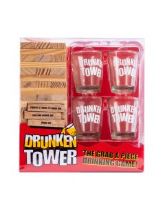 Juego para adulto drunken tower multicolor