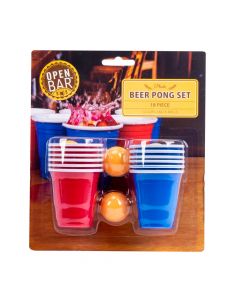 Juego plástico para adulto mini beer pong multicolor
