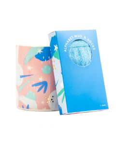 Jarra porcelana estampado 2pzas surtido
