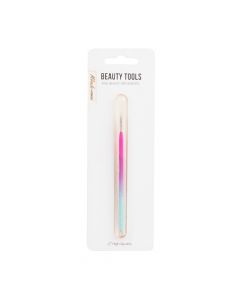 Removedor metálico para rostro 12cm 2en1 multicolor