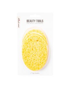 Esponja facial con relieve