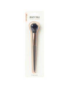 Brocha plástica para maquillaje 18cm gris
