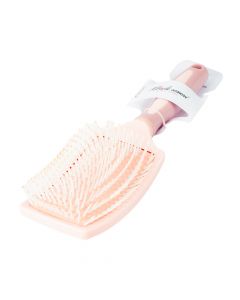 Cepillo plástico cuadrado para cabello liso 25cm