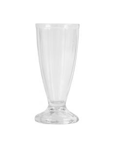 Vaso vidrio relieve 350ml transparente