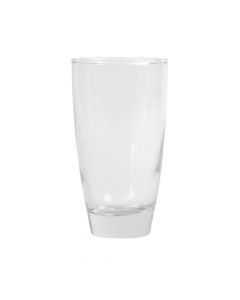 Vaso vidrio liso 440ml transparente