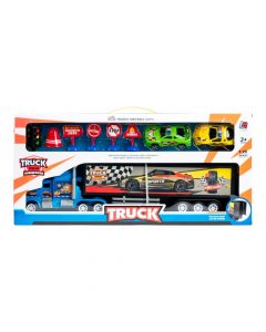 Tráiler plástico con accesorios