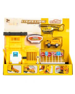 Parqueo con accesorios +3a amarillo