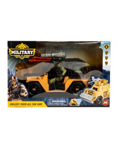 Carro plástico Military Army +3a