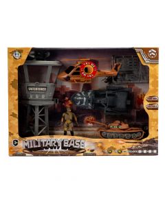 Vehículo plástico militar +3a