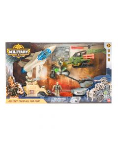 Vehículo plástico militar +3a