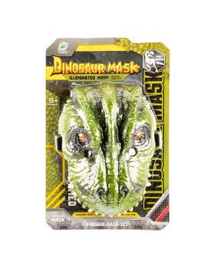 Máscara dinosaurio con luz