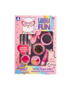 Set cuidado personal maquillaje lamma fun 8pzas +5a multicolor
