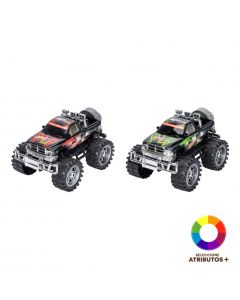 Carro plástico fricción 4x4