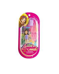 Muñeca barbie laynier con accesorios 3.5pulg +3a surtido