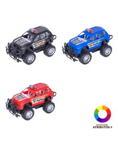 Carro fricción policía juguete